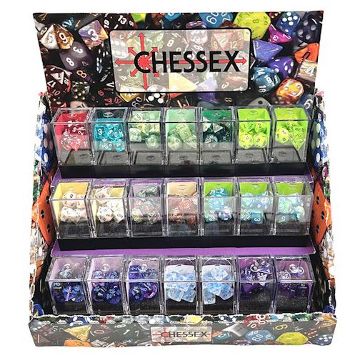 7-Die Set Mini Chessex (One Random)