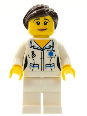 LEGO® Minifigure Nurse, Series 1 (Minifigure Only without Stand and Accessories) (col011)