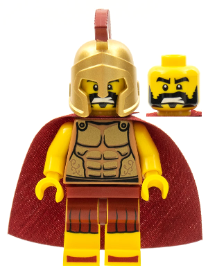 LEGO® Minifigure Spartan Warrior, Series 2 (Minifigure Only without Stand and Accessories) (col018) - USED