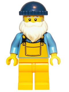 LEGO® Minifigure Fisherman, Series 3 (Minifigure Only without Stand and Accessories) (col037)