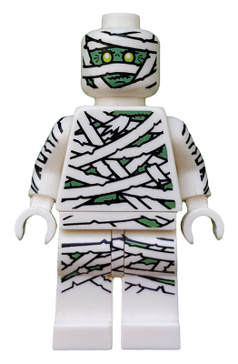 LEGO® Minifigure Mummy, Series 3 (Minifigure Only without Stand and Accessories) (col045) - USED