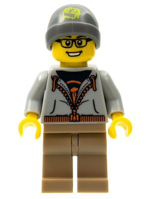 LEGO® Minifigure Street Skater, Series 4 (Minifigure Only without Stand and Accessories) (col057)