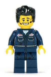 LEGO® Minifigure Mechanic, Series 6 (Minifigure Only without Stand and Accessories) (col095)