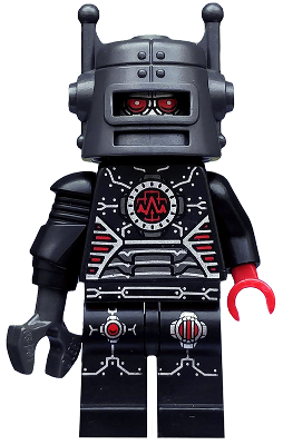 LEGO® Minifigure Evil Robot, Series 8 (col113) - USED