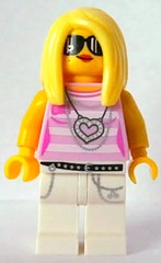 col158   Minifigure   Trendsetter, Series 10 (Minifigure Only without Stand and Accessories)