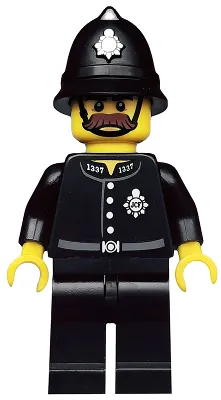 col177   Minifigure   Constable, Series 11 (Minifigure Only without Stand and Accessories)