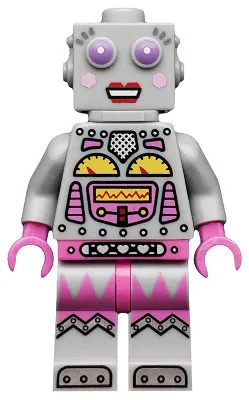 col178   Minifigure   Lady Robot, Series 11 (Minifigure Only without Stand and Accessories)