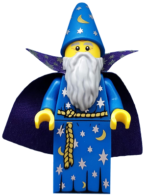 Wizard, Series 12 (Minifigure Only without Stand and Accessories)