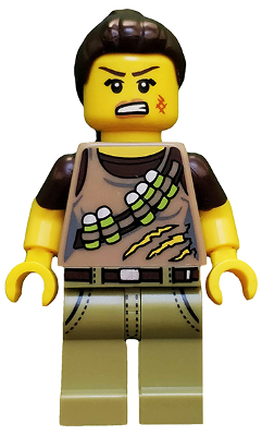 LEGO® Minifigure Dino Tracker, Series 12 (Minifigure Only without Stand and Accessories) (col188)