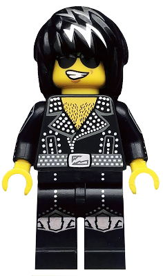 LEGO® Minifigure Rock Star, Series 12 (Minifigure Only without Stand and Accessories) (col190)