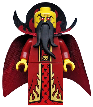 Evil Wizard, Series 13 (Minifigure Only without Stand and Accessories)
