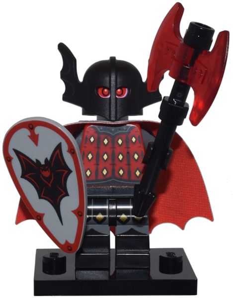 col426  Minifigures Vampire Knight, Series 25 (Complete Set with Stand and Accessories)