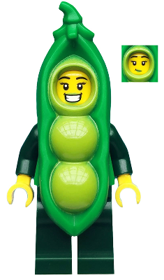Peapod Costume Girl, Series 20 (Minifigure Only without Stand and Accessories)