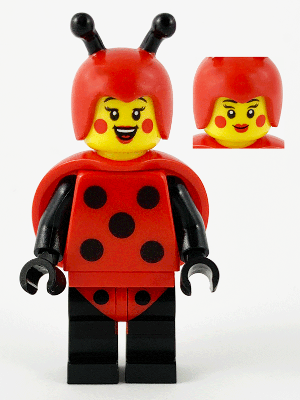 Ladybug Girl, Series 21 (Minifigure Only without Stand and Accessories)
