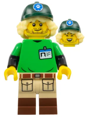 col419   Minifigure   Conservationist, Series 24 (Minifigure Only without Stand and Accessories)