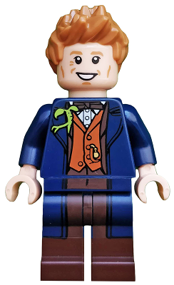 LEGO® Minifigure Newt Scamander, Harry Potter, Series 1 (Minifigure Only without Stand and Accessories) (colhp17) - USED