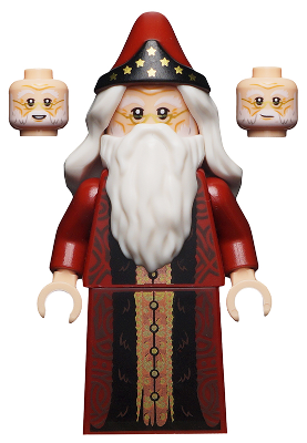 LEGO® Minifigure Headmaster Albus Dumbledore, Harry Potter, Series 2 (Minifigure Only without Stand and Accessories) (colhp24)