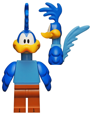 collt04 Minifigure Road Runner, Looney Tunes (Minifigure Only without Stand and Accessories)