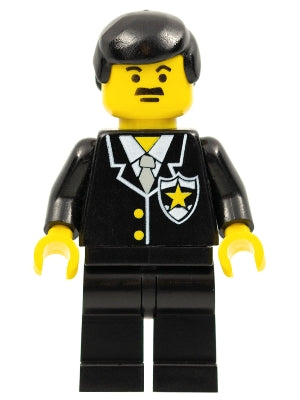LEGO® Minifigure Classic Town Police, Sheriff Star (cop011) - USED