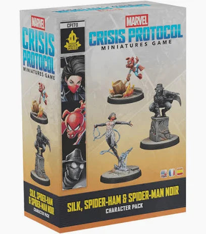 Marvel: Crisis Protocol - Silk, Spider-Ham & Spider-Man Noir
