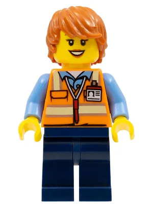 cty0571   Minifigure   Service Car Female Driver