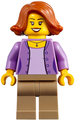 cty0844 Minifigure Camper, Female Parent