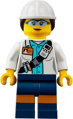 cty0848   Minifigure   Miner - Female Scientist