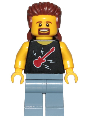 cty1020 Minifigure Nate - Fun Fair Stand Worker