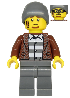 cty1144 Minifigure Police - Crook Frankie Lupelli