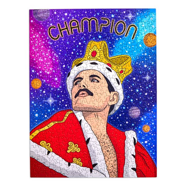 Freddie Mercury Champion Puzzle