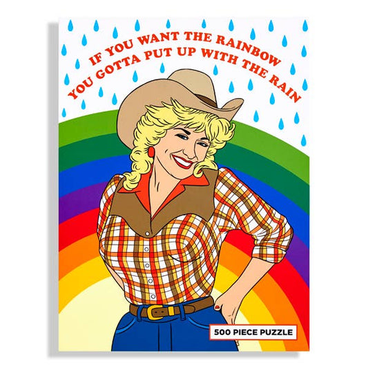 Dolly Cowgirl Rainbow 500 Piece Puzzle