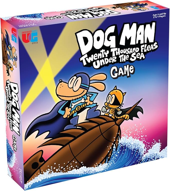 GAME RENTAL: Dog Man 20,000 Fleas Under The Sea Game