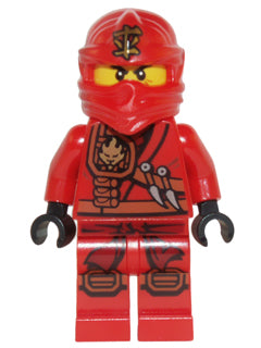 dim011   Minifigure   Kai (Jungle Robe) - Tournament of Elements