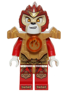 LEGO® Minifigure Laval - Fire Chi, Heavy Armor, Red Arms (dim012) - Used