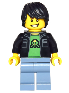 LEGO® Minifigure Gamer Kid Gamin "gamer" (dim020) - Used