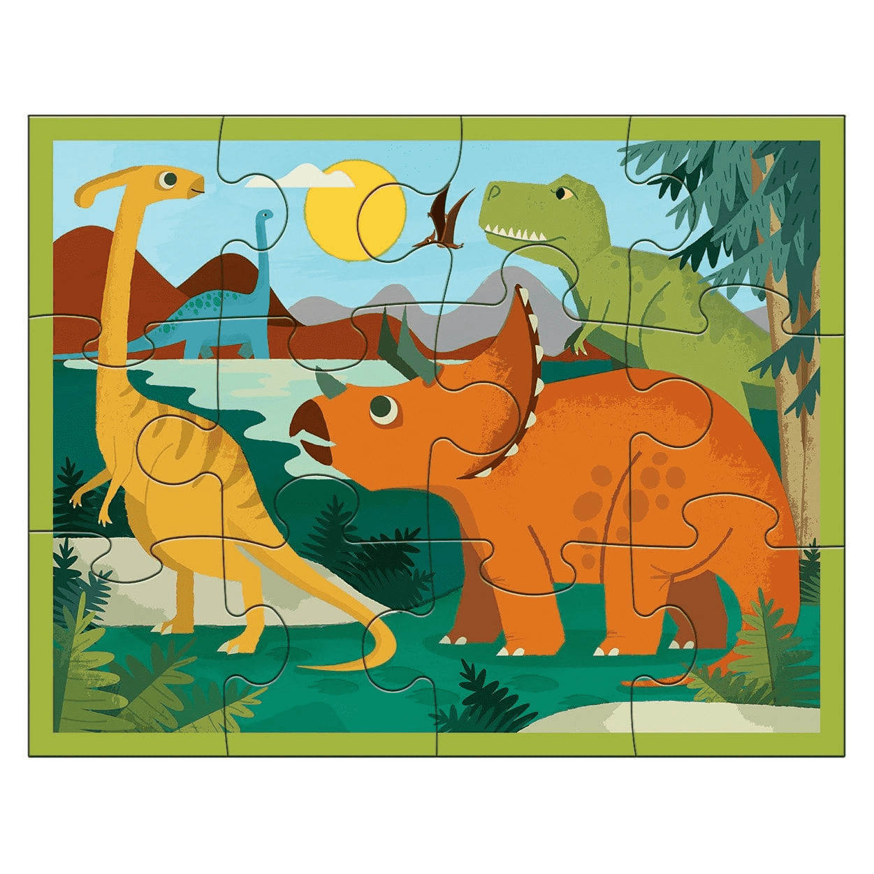 Mudpuppy: Dino Park Pouch Puzzle