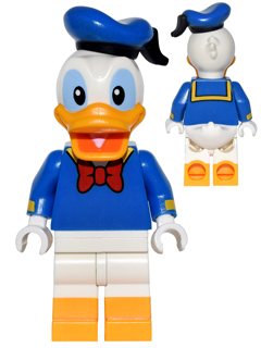 Donald Duck, Disney, Series 1 (Minifigure Only without Stand and Accessories)