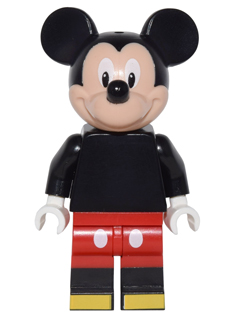 Mickey Mouse, Disney, Series 1 (Minifigure Only without Stand and Accessories)