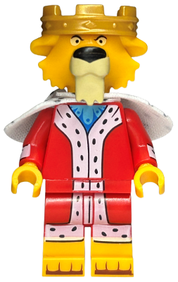 dis106 Minifigure Prince John, Disney 100 (Minifigure Only without Stand and Accessorie