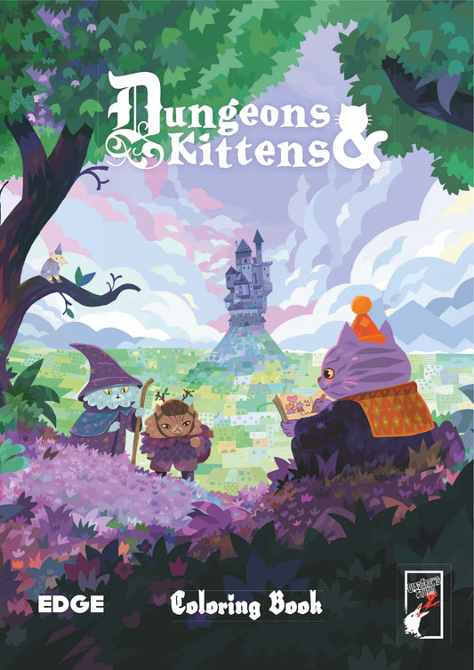 Dungeons & Kittens – Coloring Book 1