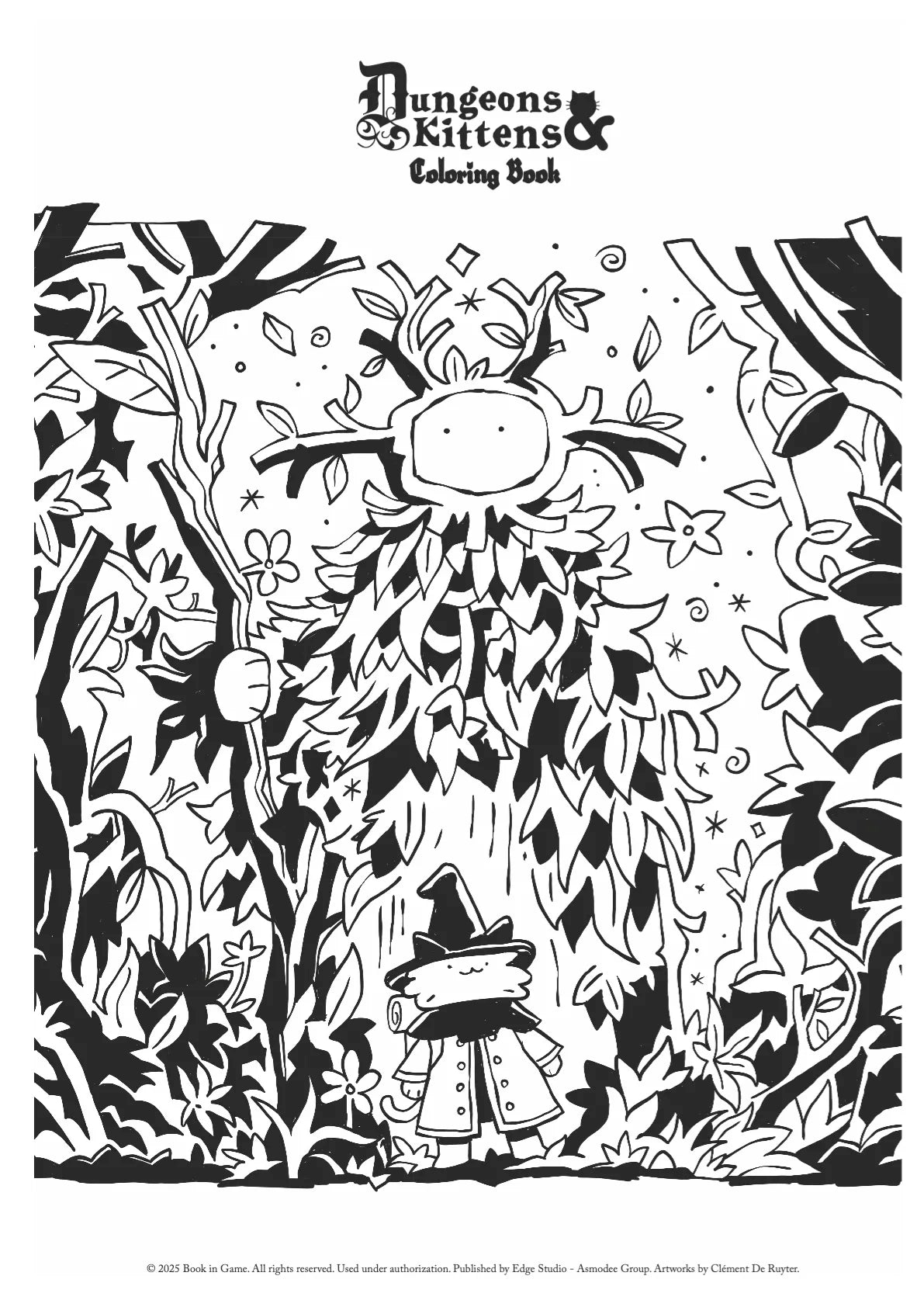 Dungeons & Kittens – Coloring Book 1