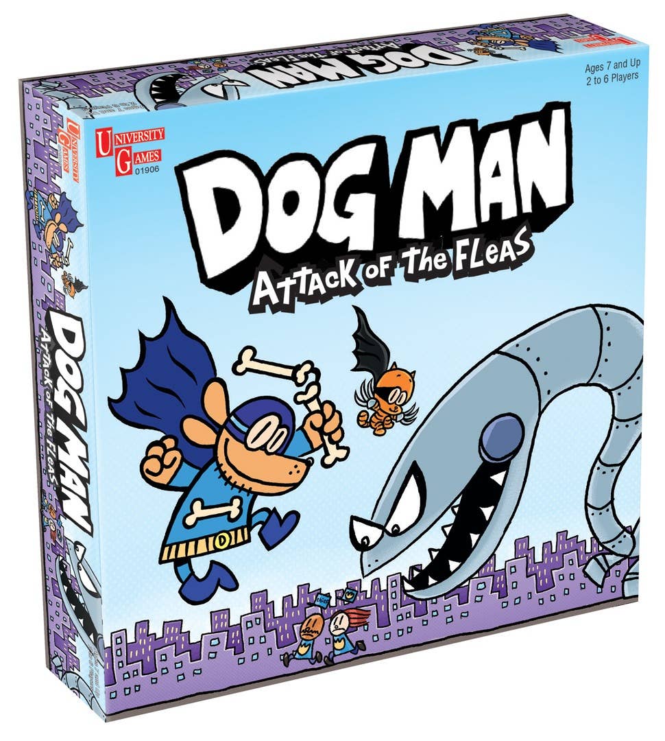 Dog Man Attack of the Fleas Game