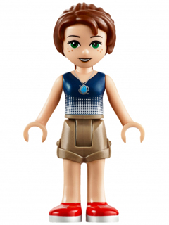 LEGO® Minifigure Emily Jones - Dark Tan Shorts (elf012) - USED