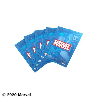 Marvel Card Sleeve Pack: Marvel Blue