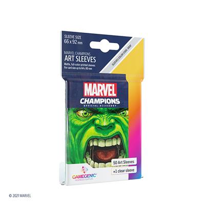 Marvel Champions Sleeves: Hulk Marvel Champions Sleeves: Hulk