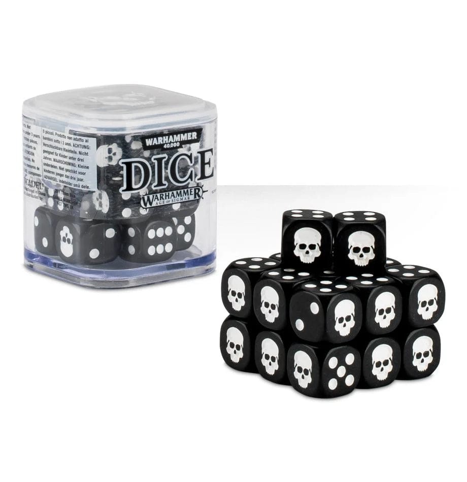 FINAL SALE: Warhammer 40,000 Dice Set - Official 12mm Citadel Gaming Dice