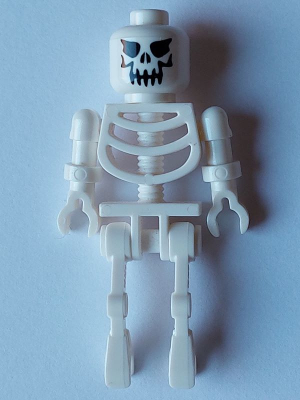 gen176 Skeleton - Evil Skull, Floppy Arms, Arms as Legs