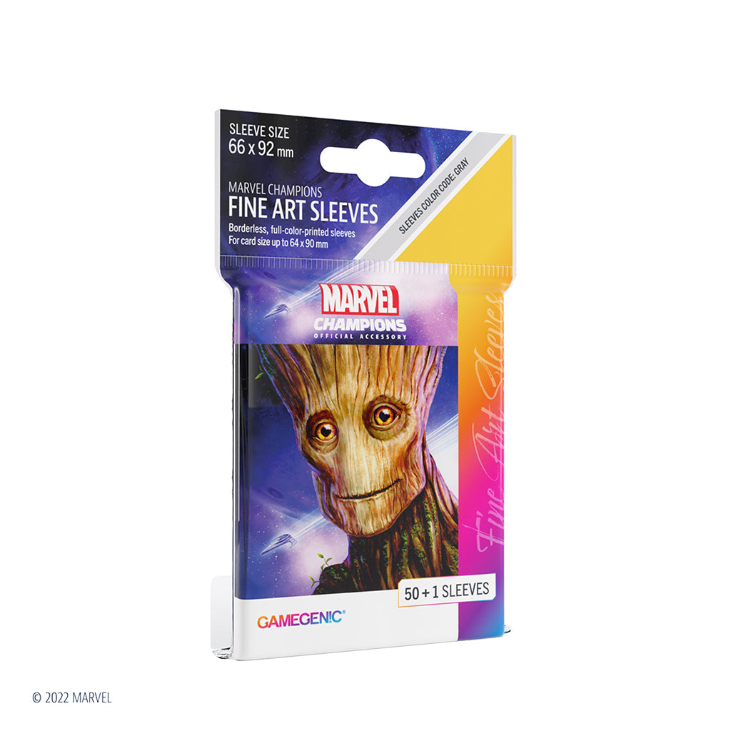 Marvel: Champions Fine Art Sleeves - Groot