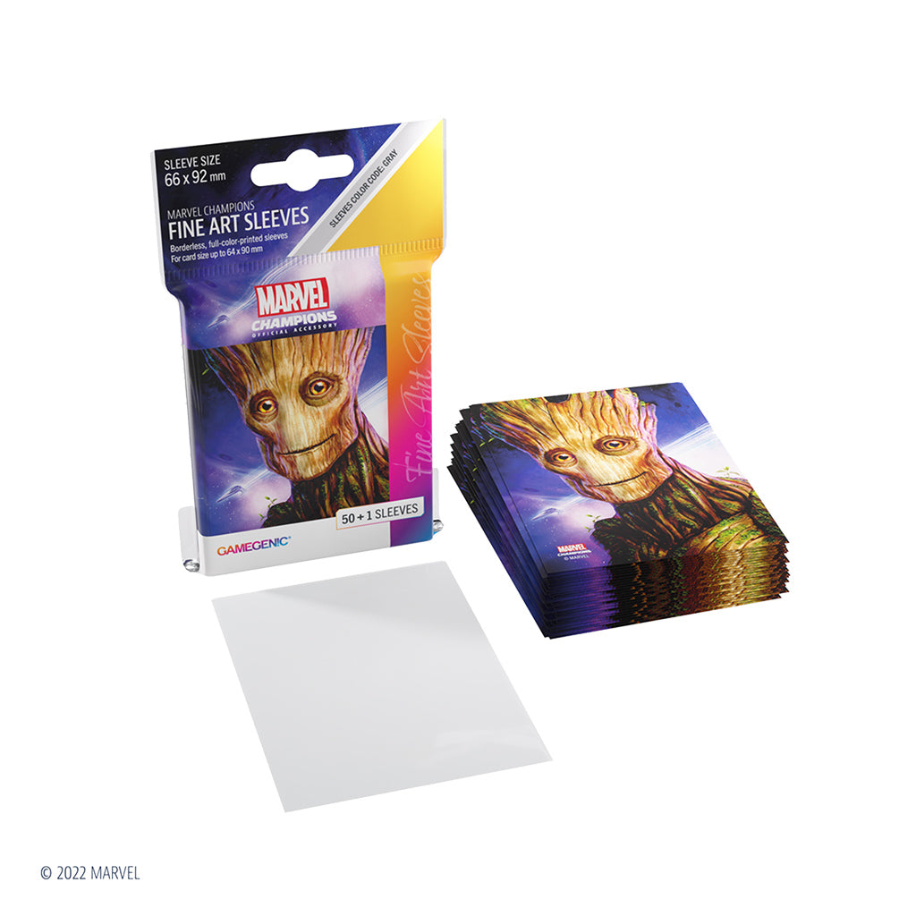 Marvel: Champions Fine Art Sleeves - Groot