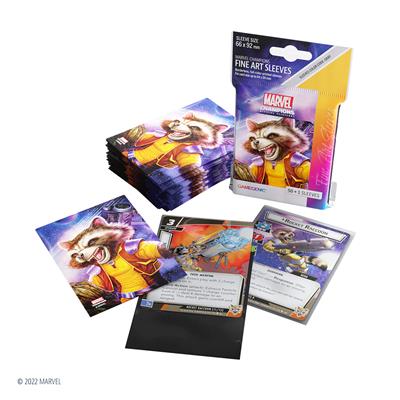 Marvel: Champions Fine Art Sleeves - Rocket Raccoon